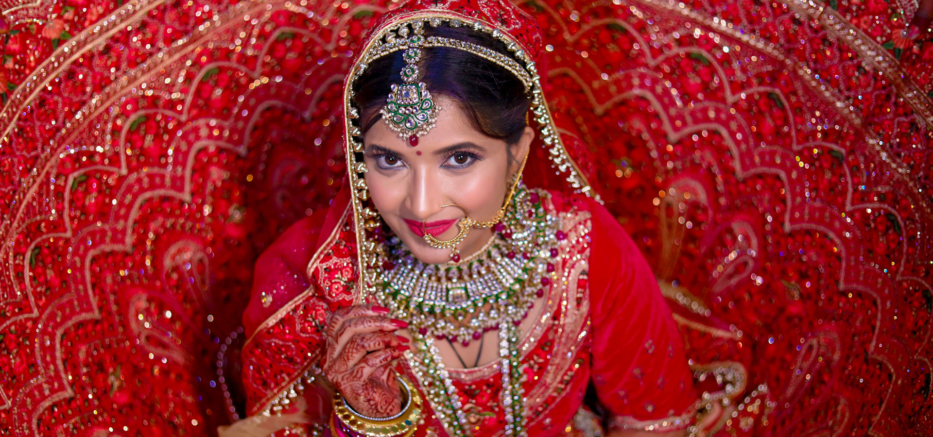 Detail of wedding jewellery